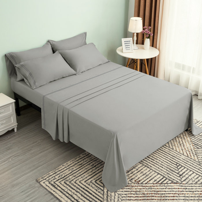 subrtex Super Soft 1600 Thread Count Tencel Cotton Sheet Set & Reviews